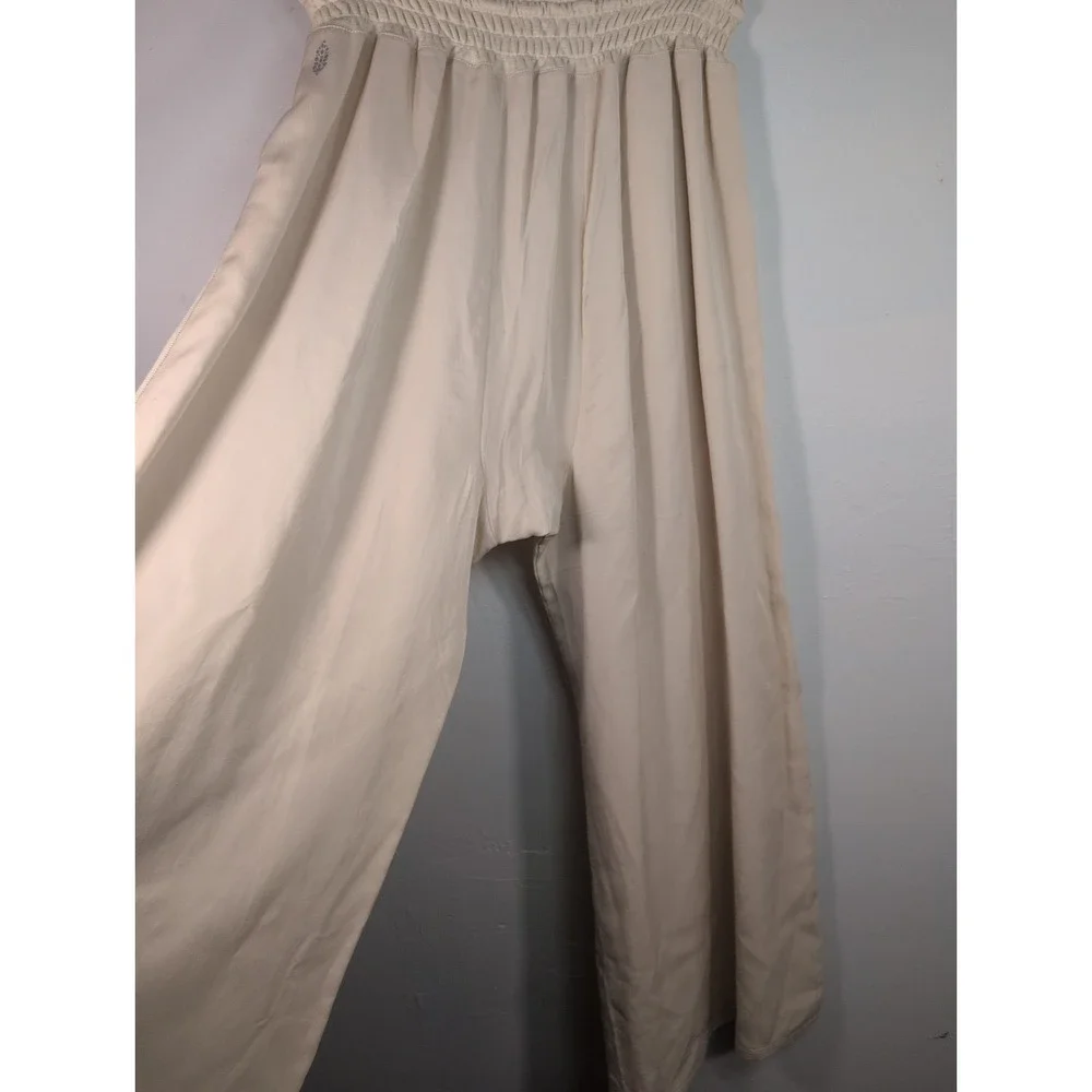 Free people FP Movement wide leg pants Small Beige